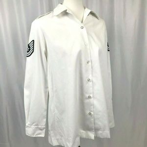 US Air Force Womens CaliFashions Maternity Shirt M
